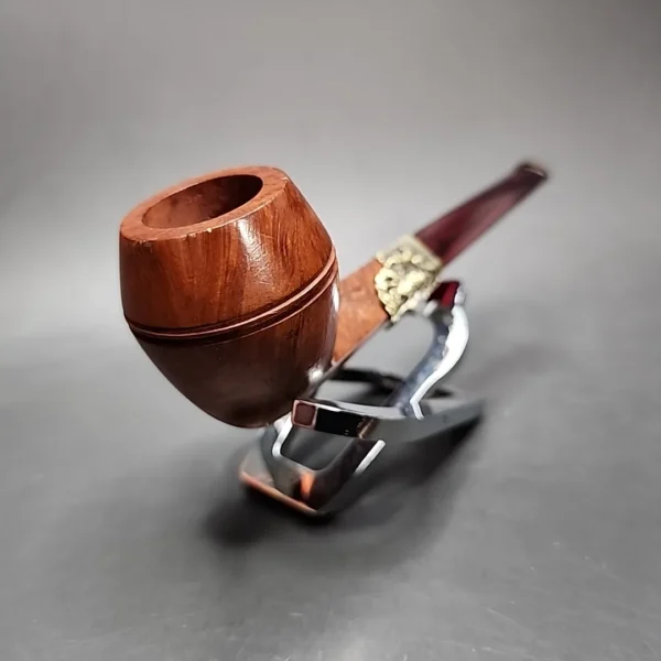 Pre-Kaywoodie KBB Blue Line Bakelite Bulldog Estate Briar Pipe, Unsmoked - Image 8