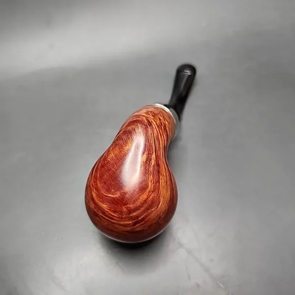 Peterson System Standard 302 Smooth Bent Apple Estate Briar Pipe, Irish Estates - Image 9