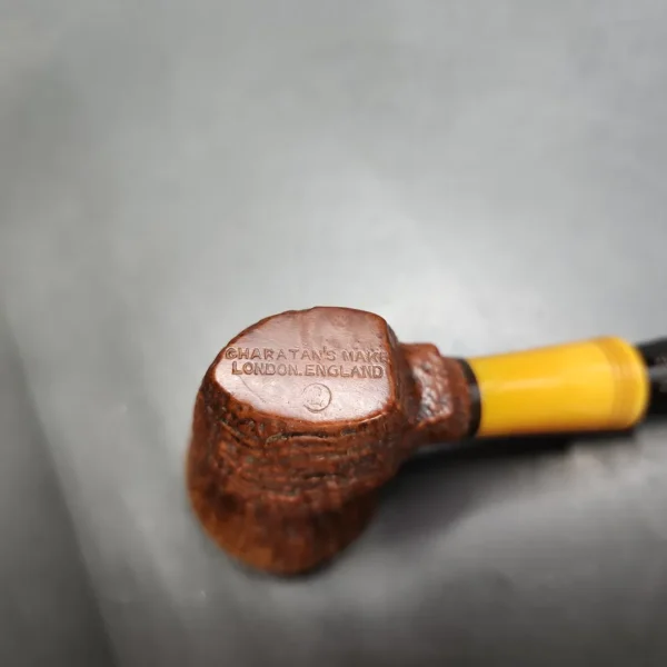 Charatan's Make After Hours Freehand Vase Estate Briar Pipe, English Estates - Image 9