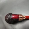 Peterson 2024 Christmas Pipe 03 Rusticated Apple Briar Pipe, FT, New - Image 9