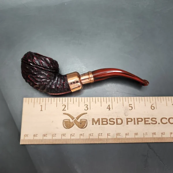 Peterson 2024 Christmas Pipe 999 Rusticated Rhodesian Briar Pipe, FT, New - Image 9