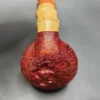 Xin Li Sandblasted Scoop Handmade Briar Pipe, New - Image 9