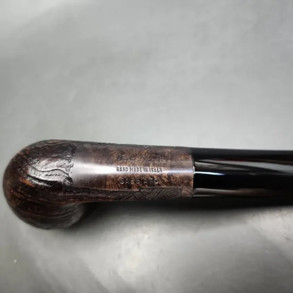 Mastro Geppetto Sandblasted Pear Estate Briar Pipe, Unsmoked - Image 9