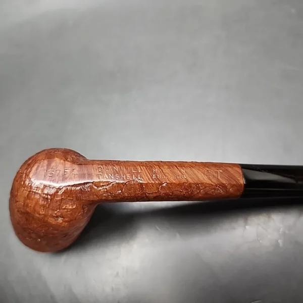 1963 Dunhill Tanshell 137 Sandblasted Dublin Estate Briar Pipe, English Estates - Image 9