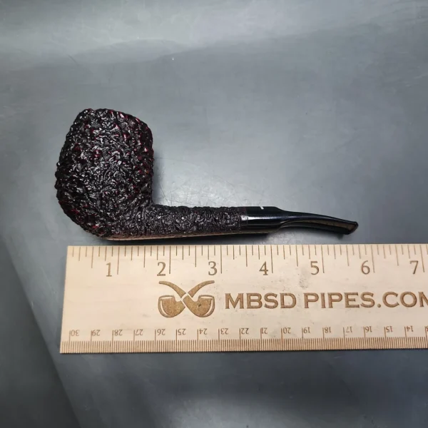 Don Carlos One Note Rusticated Apple Estate Briar Pipe, Italian Estates - Image 9