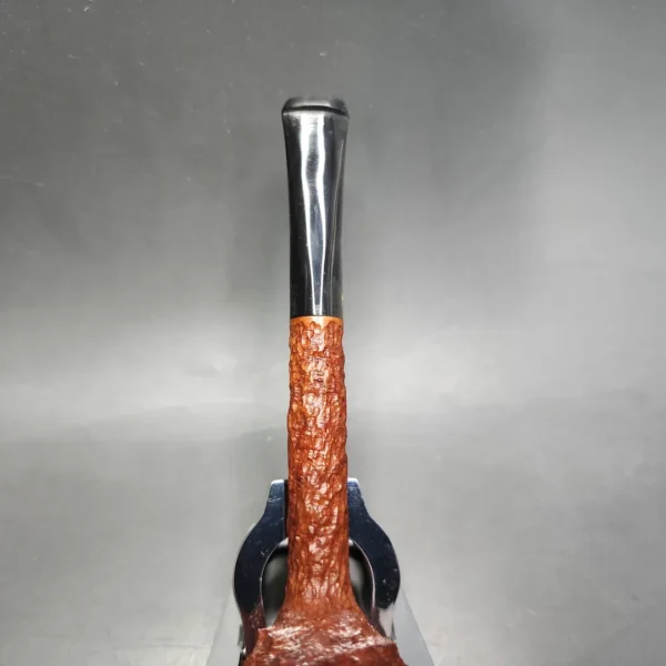 Savinelli Estella 704 KS Rusticated Billiard Estate Briar Pipe, Unsmoked - Image 9