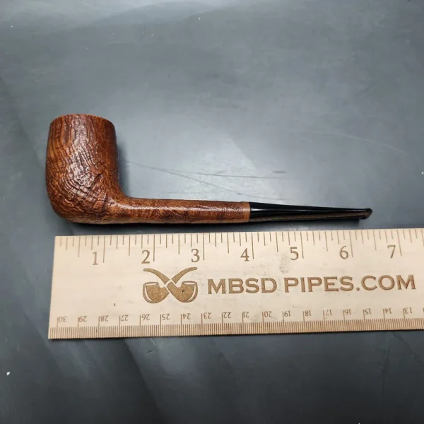 Kriswill Chief Sandblasted Canadian Estate Briar Pipe, Danish Estates - Image 9