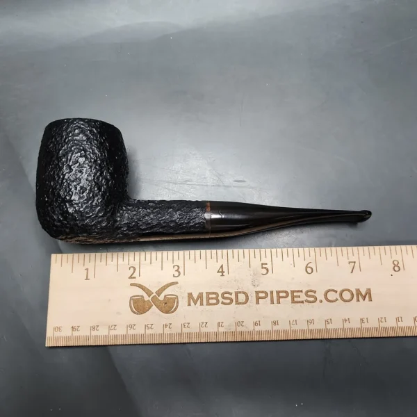 Reuben Era Charatan's Make 42 Large Sandblasted Billiard Estate Briar Pipe, English Estates - Image 9