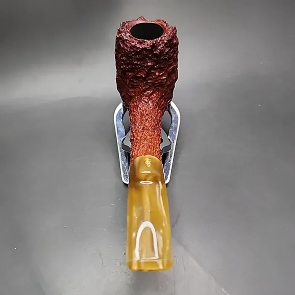 Savinelli Estella Freehand Rusticated Brandy Estate Briar Pipe, Unsmoked - Image 9
