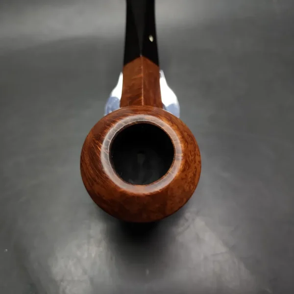 1960 Dunhill Root Briar O Squat Bulldog Estate Briar Pipe, English Estates - Image 9