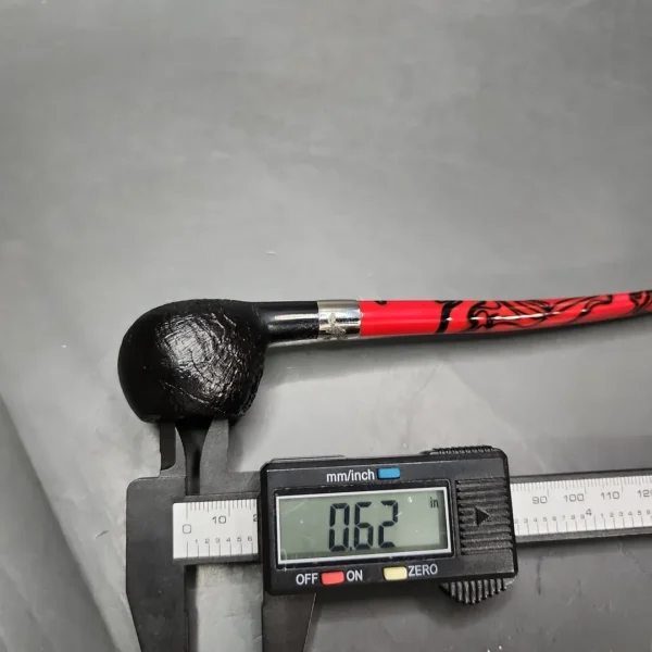 Peterson 2024 Halloween Pipe Sandblasted Tomato Briar Pipe, New - Image 9