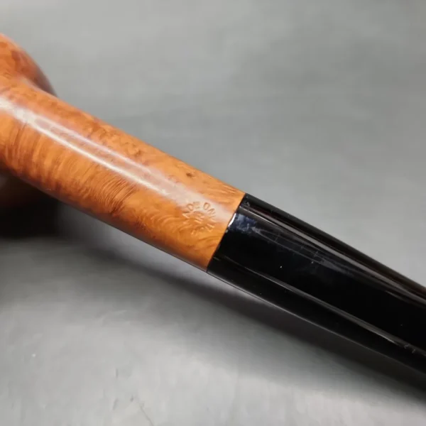 MT Natural Smooth Straight Billiard Estate Briar Pipe, Dutch Estates - Image 9