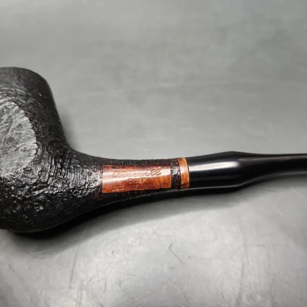 Kriswill Chief Sandblasted Pickaxe Estate Briar Pipe, Danish Estates - Image 9