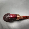 Peterson 2024 Christmas Pipe 221 Rusticated Bent Billiard Briar Pipe, FT, New - Image 9
