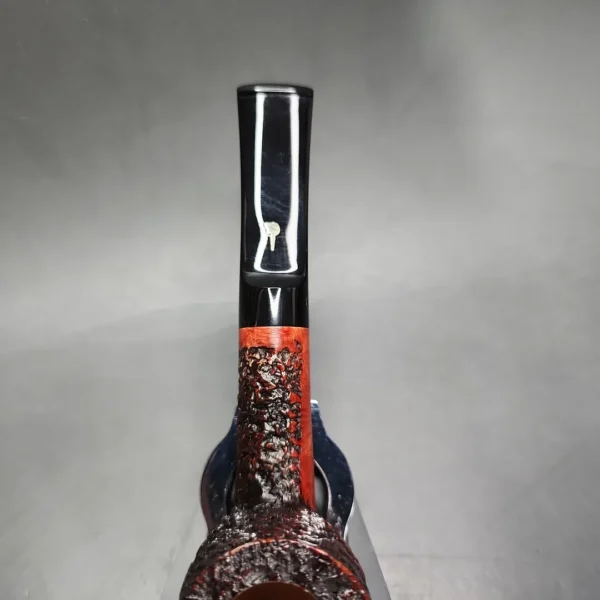 Mastro Geppetto Rusticato Rusticated Estate Briar Pipe, Unsmoked - Image 9