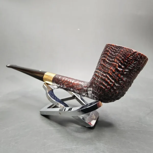 1968 Dunhill Shell 137 Gold Band Dublin Estate Briar Pipe, English Estates - Image 9