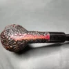 Castello Sea Rock SB 23F Rusticated Apple Estate Briar Pipe, Italian Estates - Image 9
