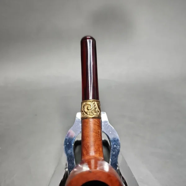 Pre-Kaywoodie KBB Blue Line Bakelite Billiard Estate Briar Pipe, Unsmoked - Image 9