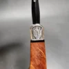1995 Castello Limited Edition Trademark Smooth Panel Zulu Estate Briar Pipe, Unsmoked - Image 9