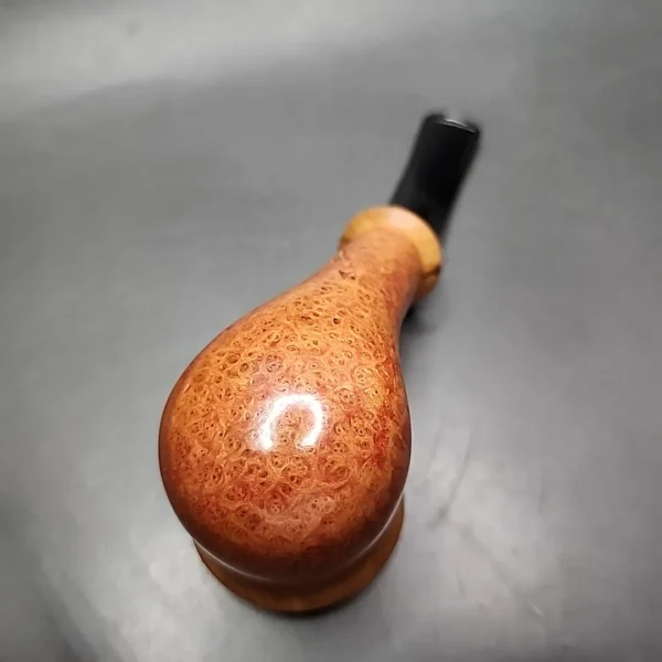 Tommaso Spanu 1999 F2 Smooth Calabash Estate Briar Pipe, Unsmoked - Image 9