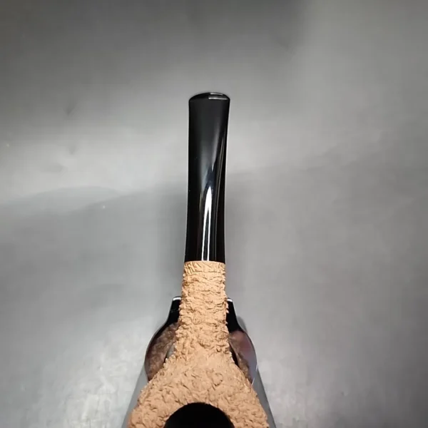 Pipe Tristan Rusticated Shape 55 Handmade Briar Pipe, New - Image 9