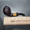 Stanwell Buffalo 186 Sandblasted Egg Estate Briar Pipe, Danish Estates - Image 9