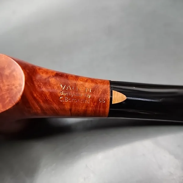 Vauen by Barontini Smooth Hawkbill Estate Briar Pipe, Unsmoked, 9mm - Image 9