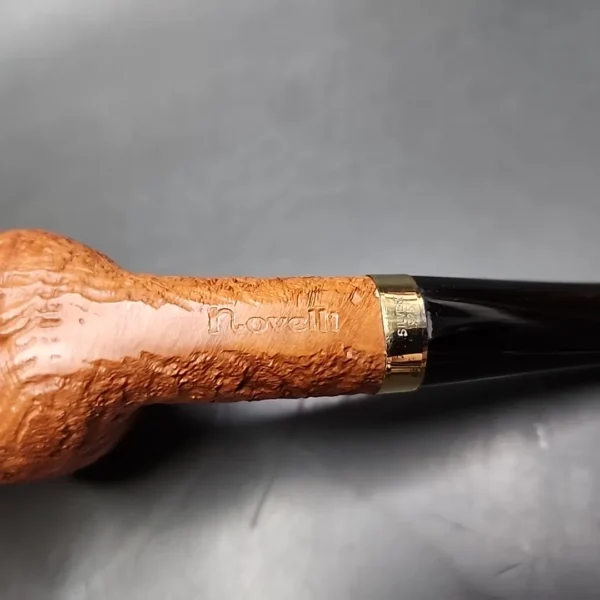 Novelli Sandblasted Billiard Estate Briar Pipe, Italian Estates - Image 9