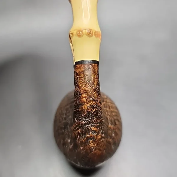 Tsuge 503 Sandblasted Estate Briar Pipe - Image 9