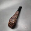 Castello Sea Rock Briar Rusticated Zulu Estate Briar Pipe, Italian Estates - Image 9