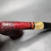 Alpha Sandblasted Calabash Estate Briar Pipe, Israeli Estates - Image 9