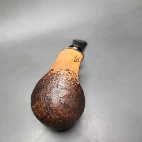Petr Pohludka Sandblasted Ball Estate Briar Pipe, 9mm, Unsmoked - Image 9