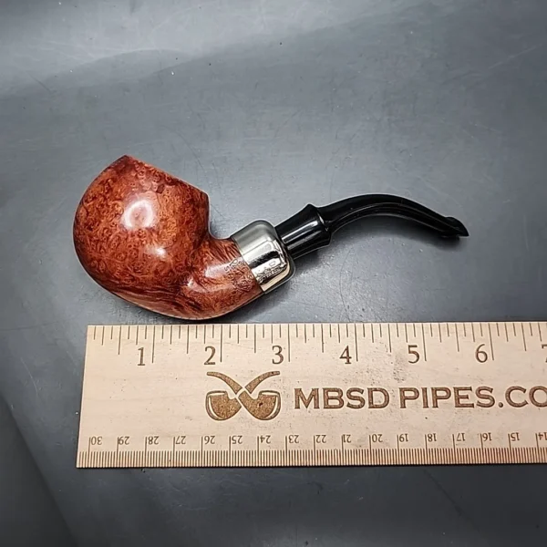 Peterson System Standard 302 Smooth Bent Apple Estate Briar Pipe, Irish Estates - Image 10
