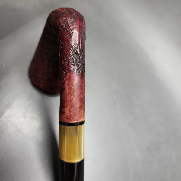 Alpha Sandblasted Calabash Estate Briar Pipe, Israeli Estates - Image 10