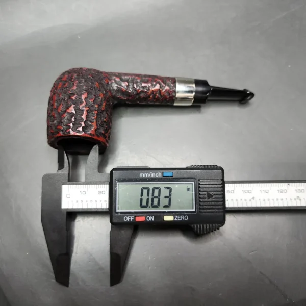 Peterson Donegal Rocky 53 Rusticated Lovat Estate Briar Pipe, Irish Estates - Image 10