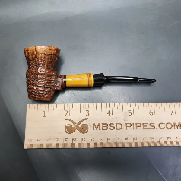 Charatan's Make After Hours Freehand Vase Estate Briar Pipe, English Estates - Image 10