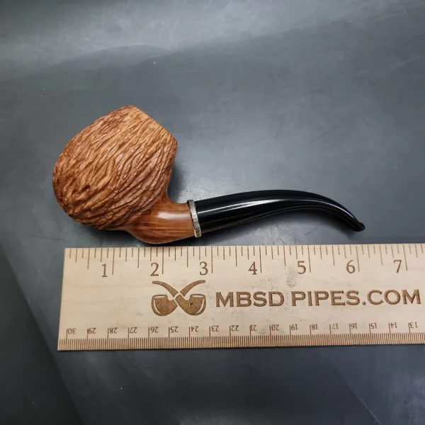 Rolando Negoita Walnut Carved Oom Paul Estate Briar Pipe, American Estates - Image 10