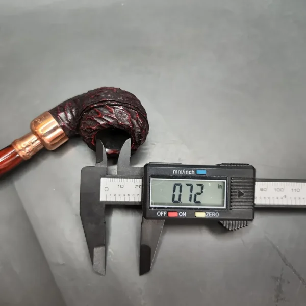 Peterson 2024 Christmas Pipe 999 Rusticated Rhodesian Briar Pipe, FT, New - Image 10