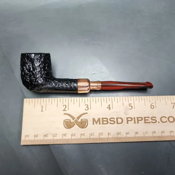 Peterson 2024 Christmas Pipe 102 Sandblasted Billiard Briar Pipe, FT, New - Image 10