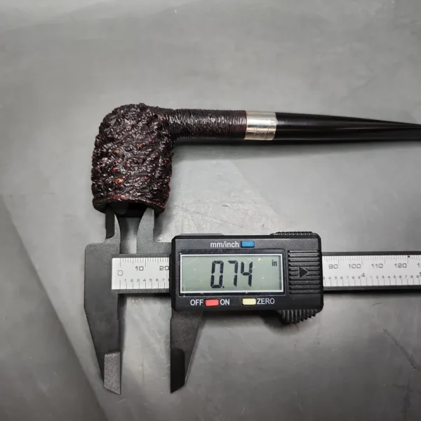 Savinelli Le Mie Rusticated Bing Billiard Estate Briar Pipe, Italian Estates - Image 10