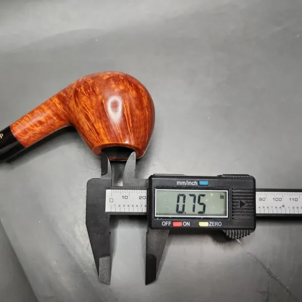 Design Berlin Rico's-06 Smooth Brandy Estate Briar Pipe, Unsmoked, 9mm - Image 10