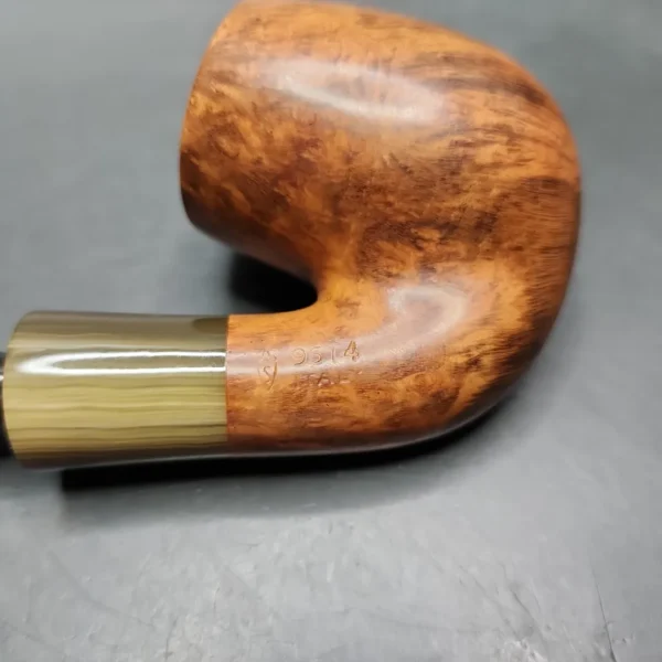 Savinelli Nonpareil 9614 Smooth Oom Paul Estate Briar Pipe, Italian Estates - Image 10