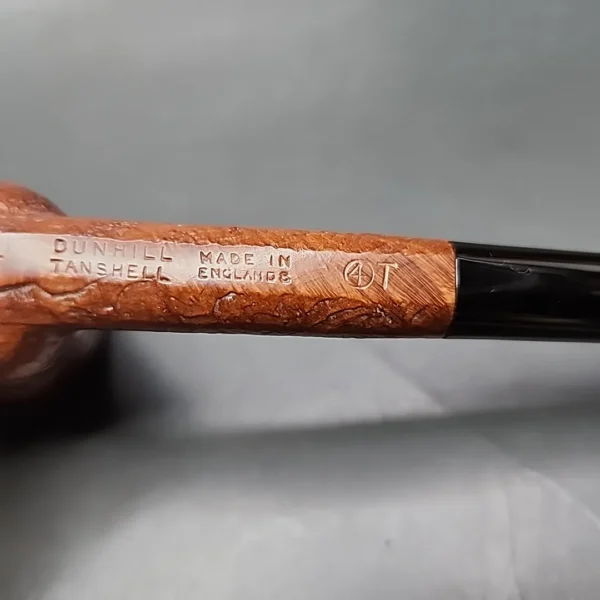 1963 Dunhill Tanshell 137 Sandblasted Dublin Estate Briar Pipe, English Estates - Image 10