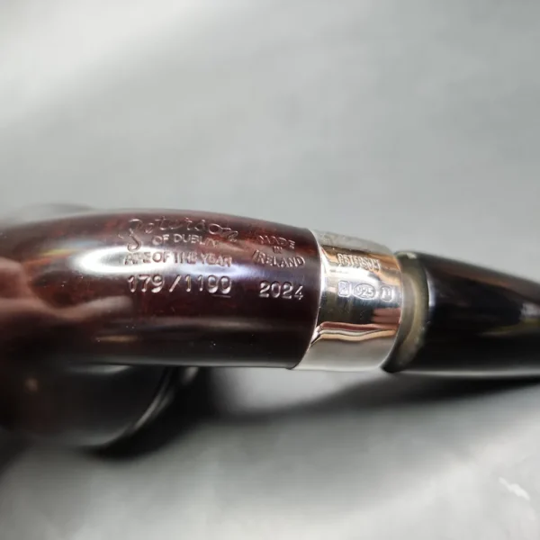 Peterson 2024 Pipe of the Year 179/1100 Heritage Rhodesian Briar Pipe, New - Image 10