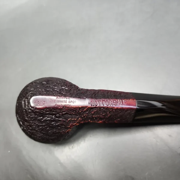 Dunhill "Not for sale" Shell Briar 4117 Bulldog Estate Briar Pipe, Unsmoked - Image 10