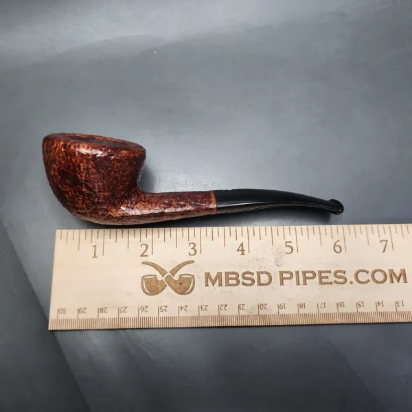 Savinelli Hercules 316 EX Rusticated Bent Pot Briar Pipe, New - Image 10