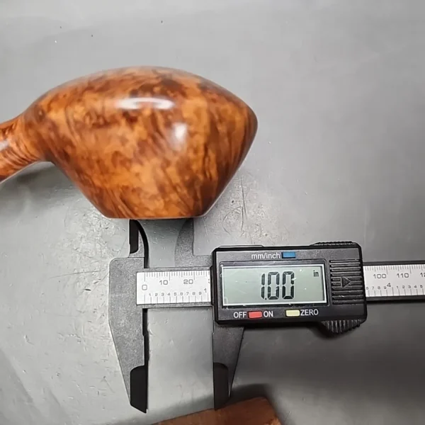 Poul Hansen Smooth Volcano / Ukulele Estate Briar Pipe, Danish Estates - Image 10
