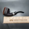 Ferndown Bark 3 Star Panel Bent Billiard Estate Briar Pipe, English Estates - Image 10
