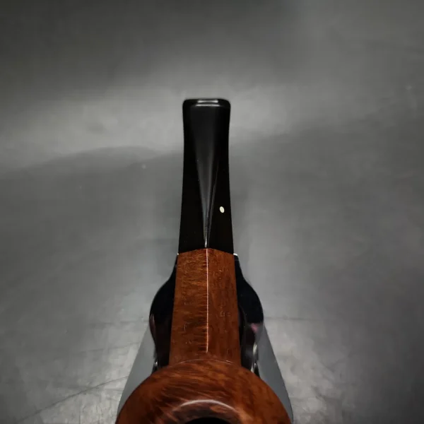 1960 Dunhill Root Briar O Squat Bulldog Estate Briar Pipe, English Estates - Image 10