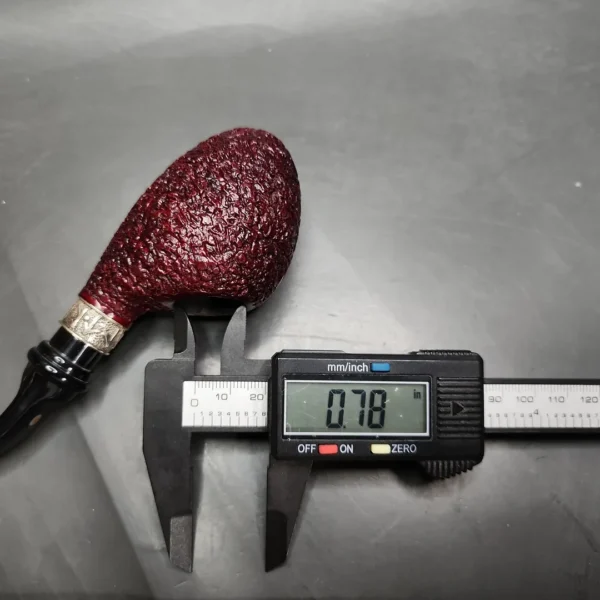 Ser Jacopo Limited Edition Bilbo Rusticated Estate Briar Pipe, Italian Estates - Image 10